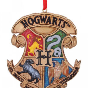 Harry Potter Hogwarts Crest Weihnachtskugel