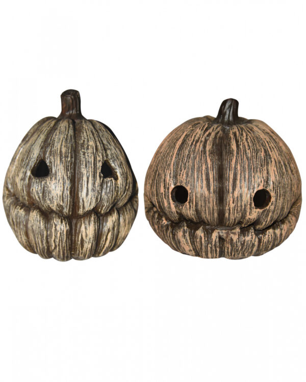 Scary Aged Halloween Pumpkin 10cm