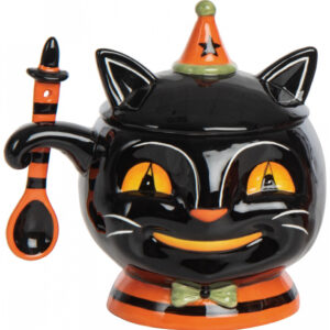 Johanna Parker Halloween Suppenschüssel Spooky Cat 18cm