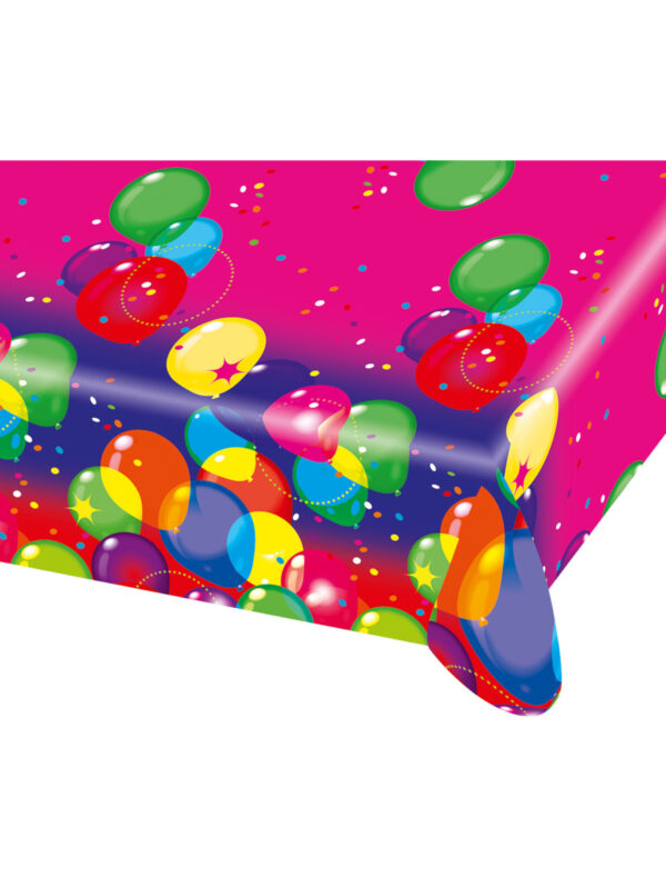 Tischdecke Ballon Party 120x180cm Farbe: Multicolor