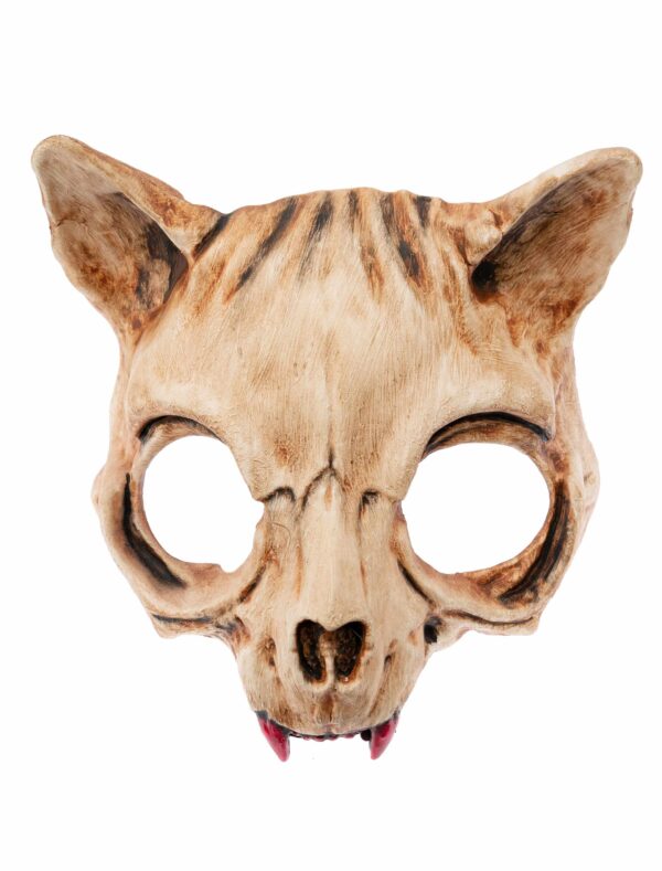 Maske Katzenskelett Farbe: Multicolor