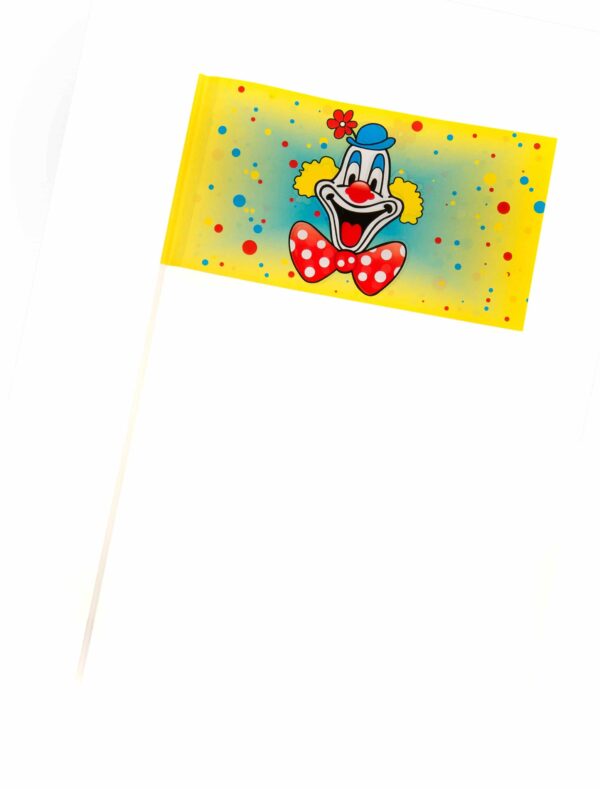 Papierfähnchen Deiters Clown Farbe: Multicolor