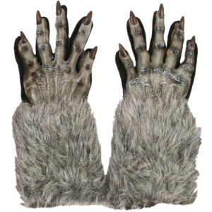 Werwolf Handschuhe Grau