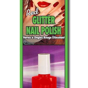 Glitter Nagellack rot