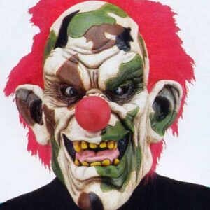 Army Clown Maske