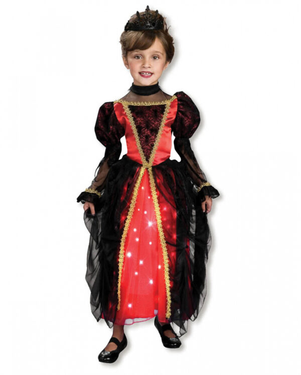 Funkelnde Gothic Prinzessin Kostüm S