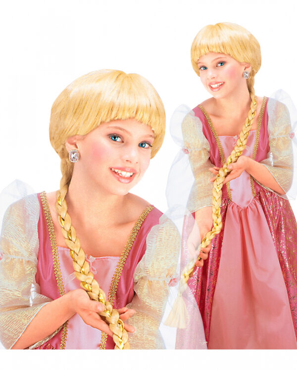 Rapunzel Kinderperücke blond