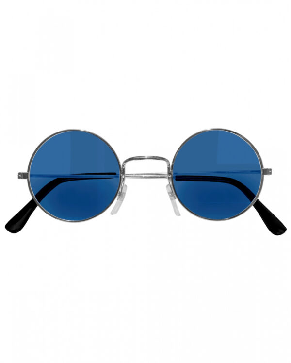 Blaue 70er Sonnenbrille