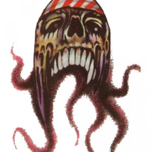 Piraten Tattoo Oktopus