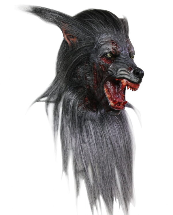 Black Wolf Maske