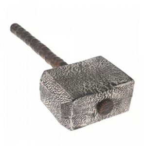 Thor's Hammer silberfarben