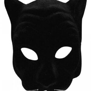 Schwarzer Panther Gesichtsmaske