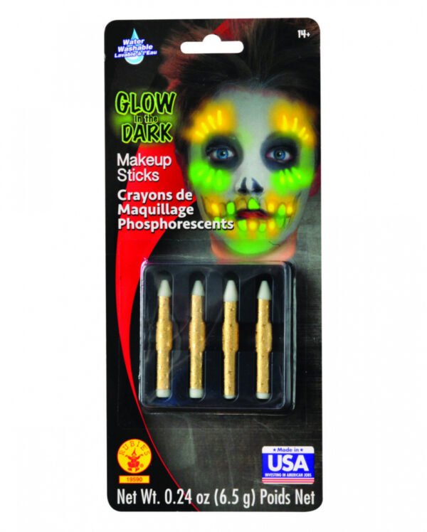 Glow in the dark Make up Stifte