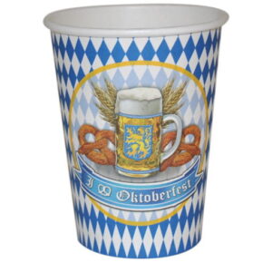 Oktoberfest Pappbecher 8 St.