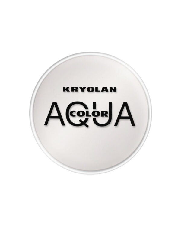 Kryolan Aquacolor weiß 8 ml