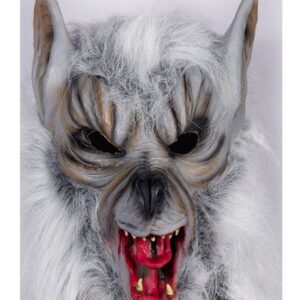 Werwolf Maske mit Fell