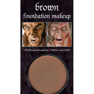 Halloween Basis Make-up braun