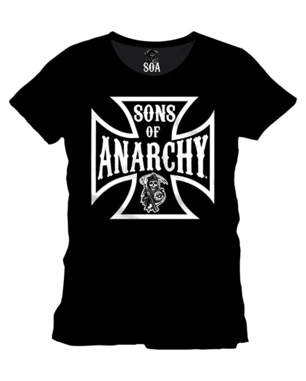 Sons of Anarchy Reaper Cross T-Shirt S