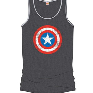 Captain America Herren Tank Top grau S