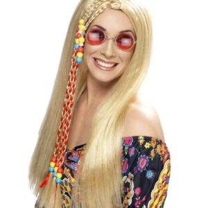 Hippie Perücke blond