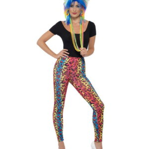 Neon Leoparden Leggings