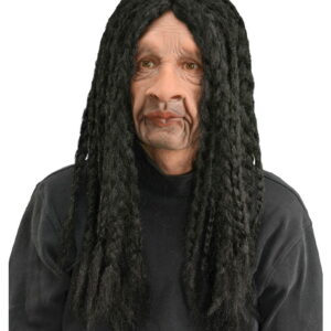 Rasta Maske mit Dreadlocks