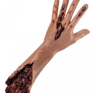 Blutiger Zombie Arm