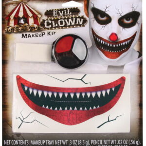 Killer Clown Make-Up Set