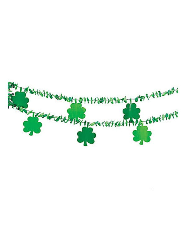 St. Patrick's Day Kleeblatt Girlande