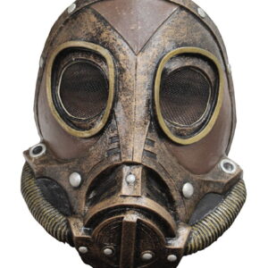 Steampunk Latex Gasmaske