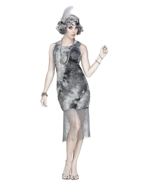 Geister Flapper Kleid M/L