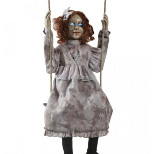 Schaukelnde Scary Doll Animatronic