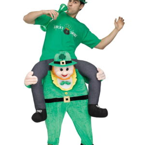 St. Patricks Day Reiter Carry Me Kostüm One Size