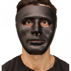 Gesichtsmaske schwarz