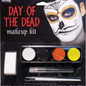 Day of the Dead Mustache Man Make-up