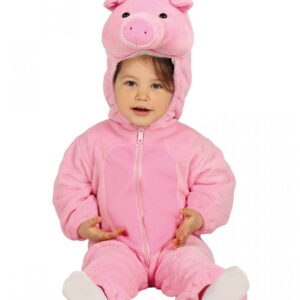 Schweinchen Baby Kostüm 6-12 M