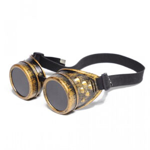 Steampunk Brille Messing