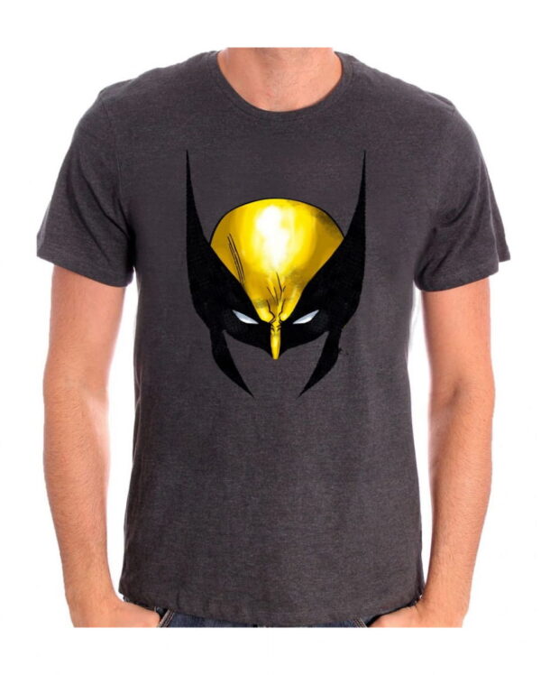 Wolverine Maske Motiv T-Shirt XXL