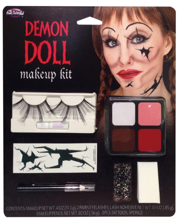 Dämon Puppe Make-up Kit