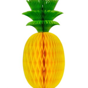 Ananas Wabenball Hängedeko