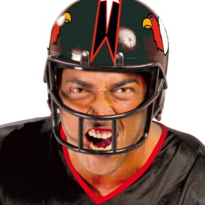 American Football Helm schwarz