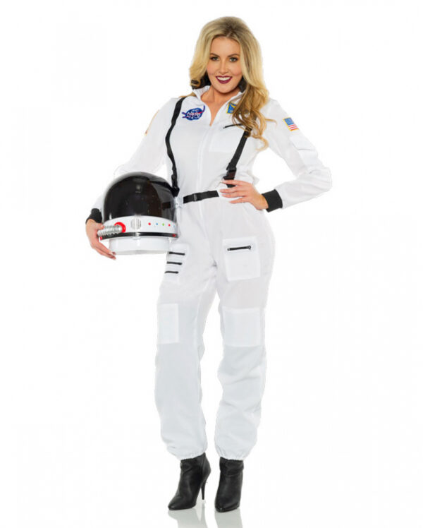 Astronauten Overall Damenkostüm XL