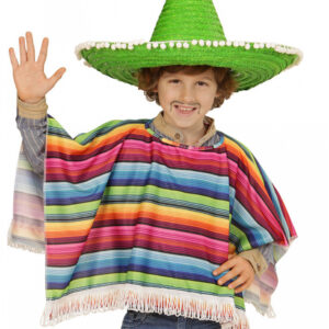 Mexikaner Poncho für Kinder