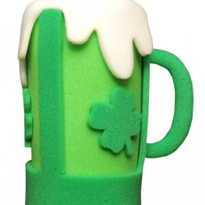 St. Patricks Day Krug Schaumstoff Hut