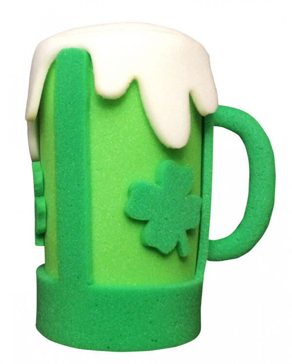 St. Patricks Day Krug Schaumstoff Hut