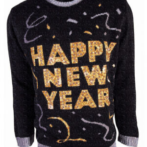 Happy New Year Pullover XL