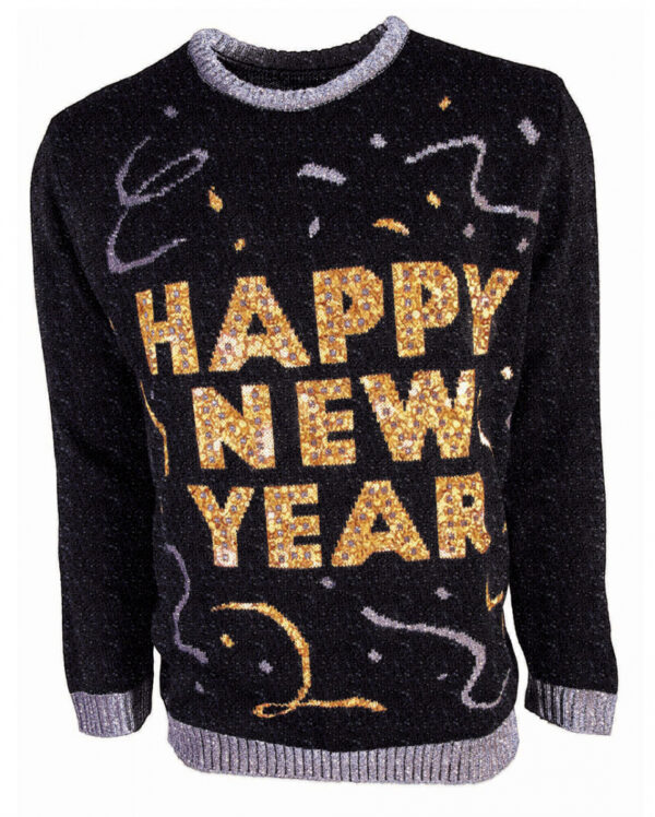 Happy New Year Pullover XL