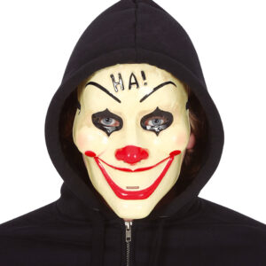 HA! Clown PVC Halbmaske