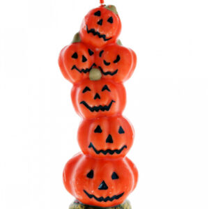 Halloween Kürbis Kerze 19 cm