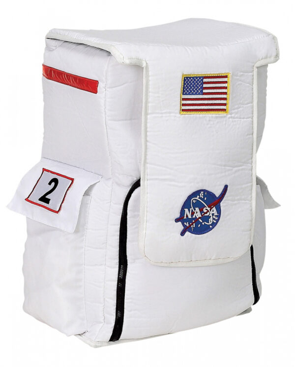 Astronauten Rucksack Weiß